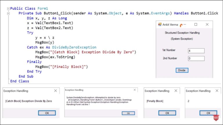 Unlocking the Power of Exception Handling in VB.NET